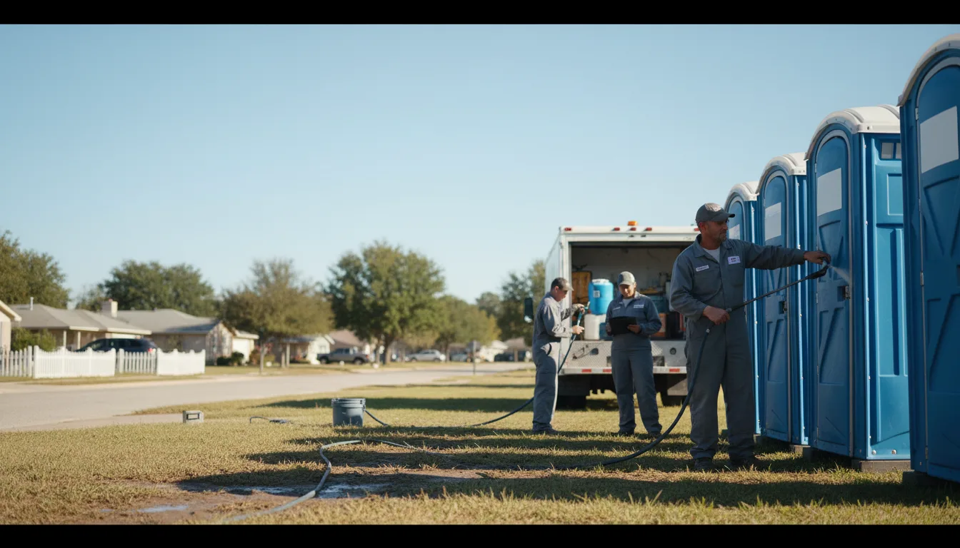 Long-Term Portable Toilet Rental in Linden, TN near me